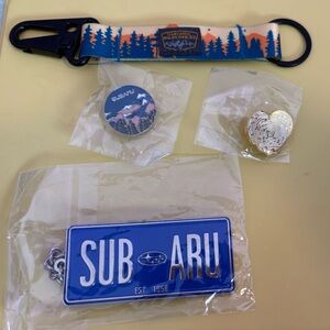 Subaru Keychain and Accessories Set